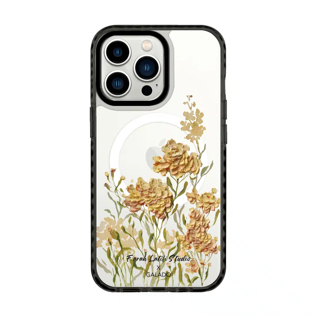 Farah Latifi - Orange Meadow phone case - GALADO Malaysia