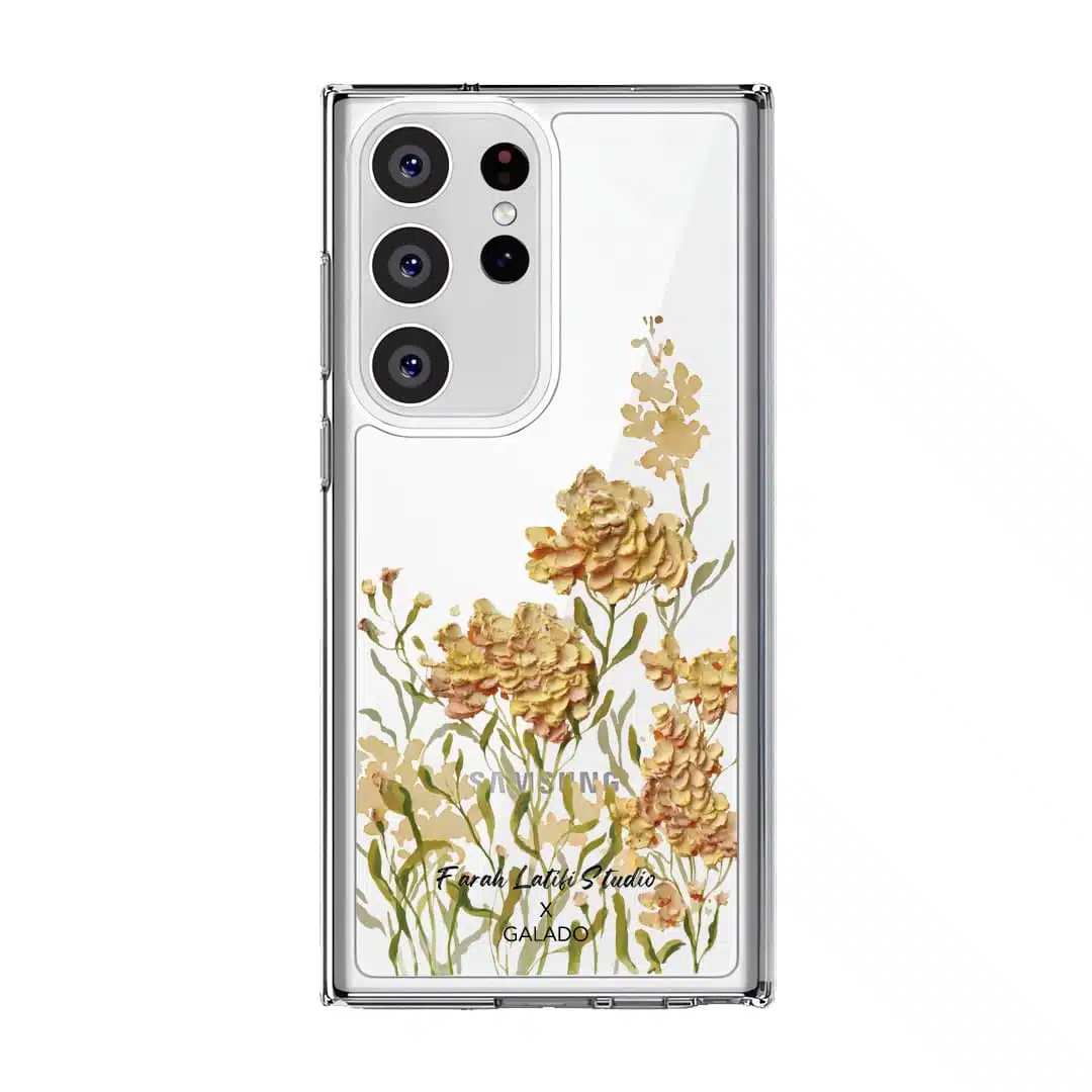 Farah Latifi - Orange Meadow phone case - GALADO Malaysia