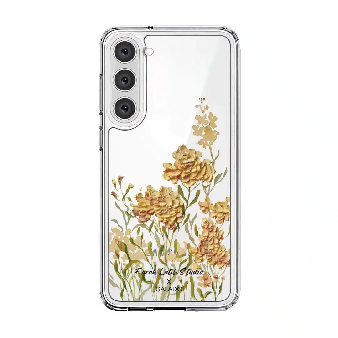 Farah Latifi - Orange Meadow phone case - GALADO Malaysia