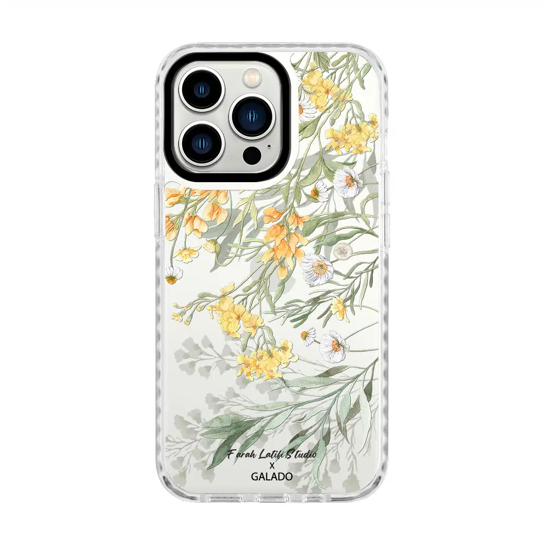 Farah Latifi - Wild Flowers phone case - GALADO Malaysia