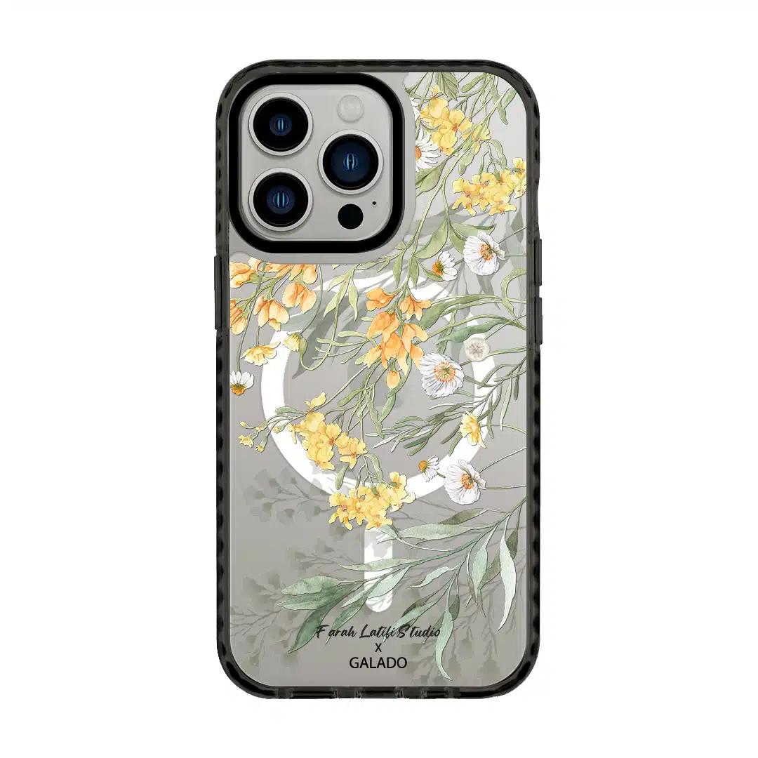 Farah Latifi - Wild Flowers phone case - GALADO Malaysia