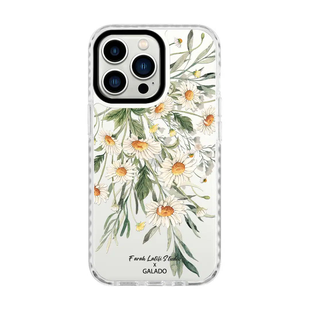 Farah Latifi - Daisies phone case - GALADO Malaysia