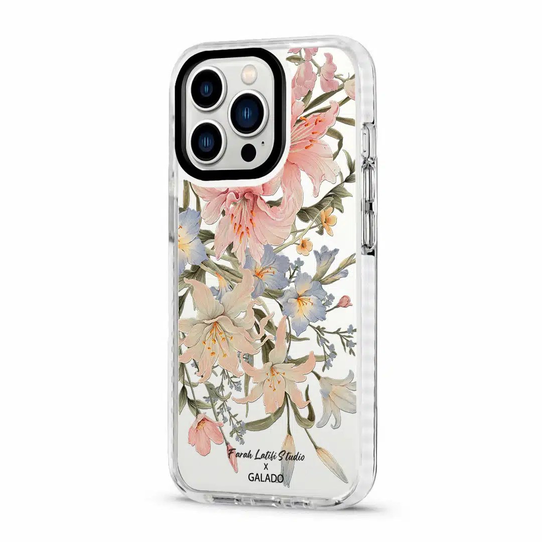 Farah Latifi - Lilies phone case - GALADO Malaysia