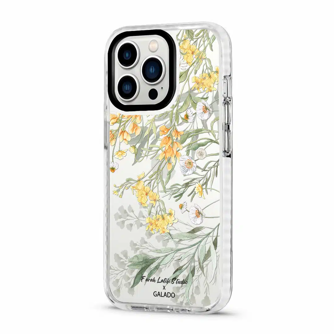 Farah Latifi - Wild Flowers phone case - GALADO Malaysia