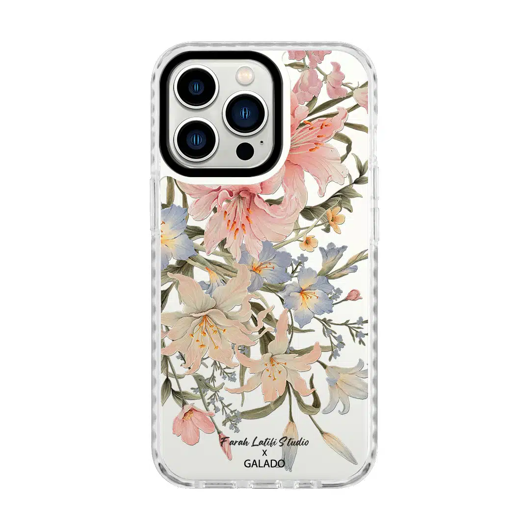 Farah Latifi - Lilies phone case - GALADO Malaysia