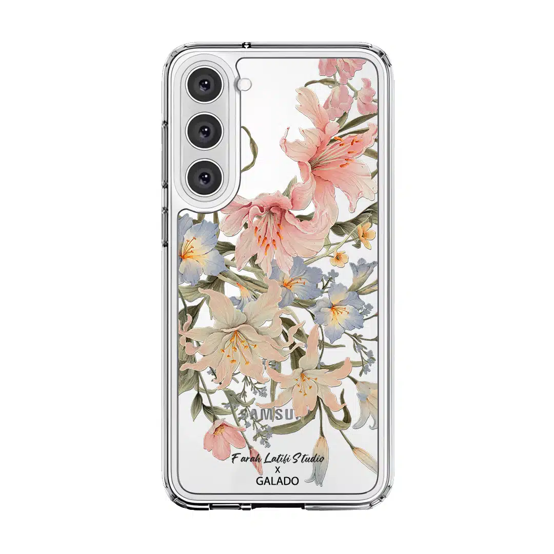 Farah Latifi - Lilies phone case - GALADO Malaysia
