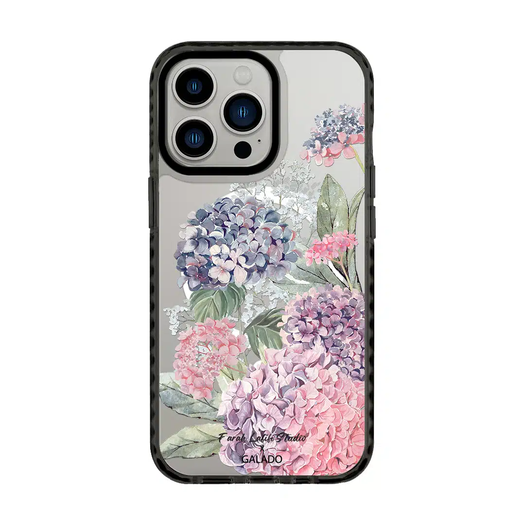 Farah Latifi - Hydrangeas phone case - GALADO Malaysia
