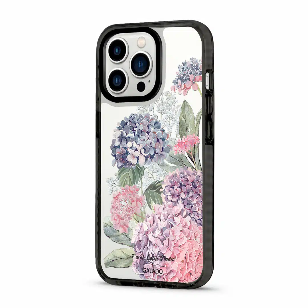 Farah Latifi - Hydrangeas phone case - GALADO Malaysia