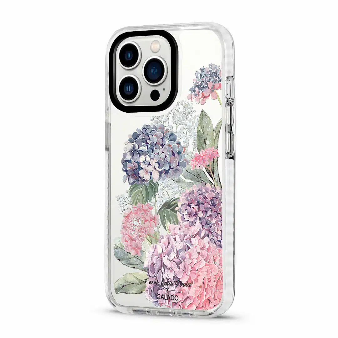 Farah Latifi - Hydrangeas phone case - GALADO Malaysia