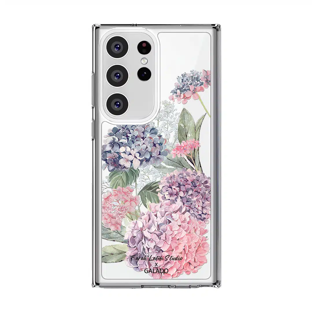 Farah Latifi - Hydrangeas phone case - GALADO Malaysia