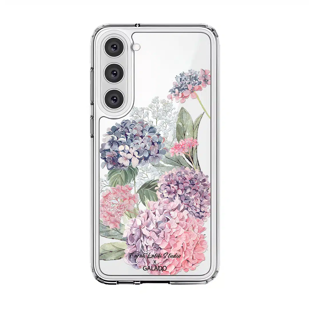 Farah Latifi - Hydrangeas phone case - GALADO Malaysia