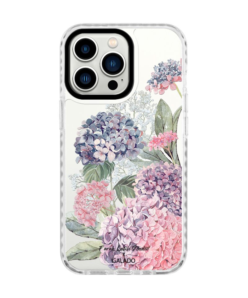 Farah Latifi - Hydrangeas phone case - GALADO Malaysia