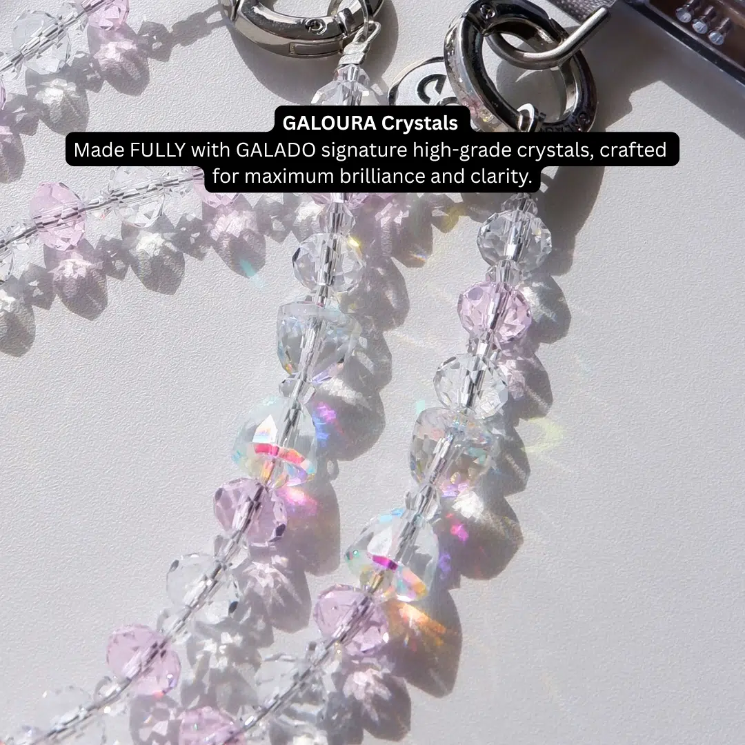 Roselia (Pink) GALOURA Phone Charm - GALADO Malaysia