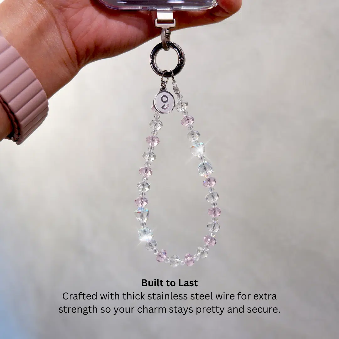 Roselia (Pink) GALOURA Phone Charm - GALADO Malaysia