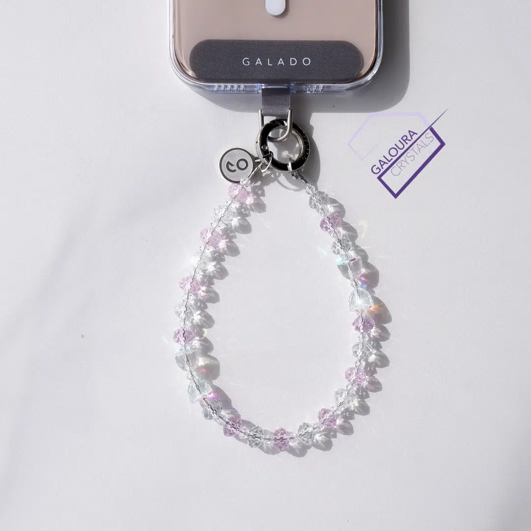 Roselia (Pink) GALOURA Phone Charm - GALADO Malaysia