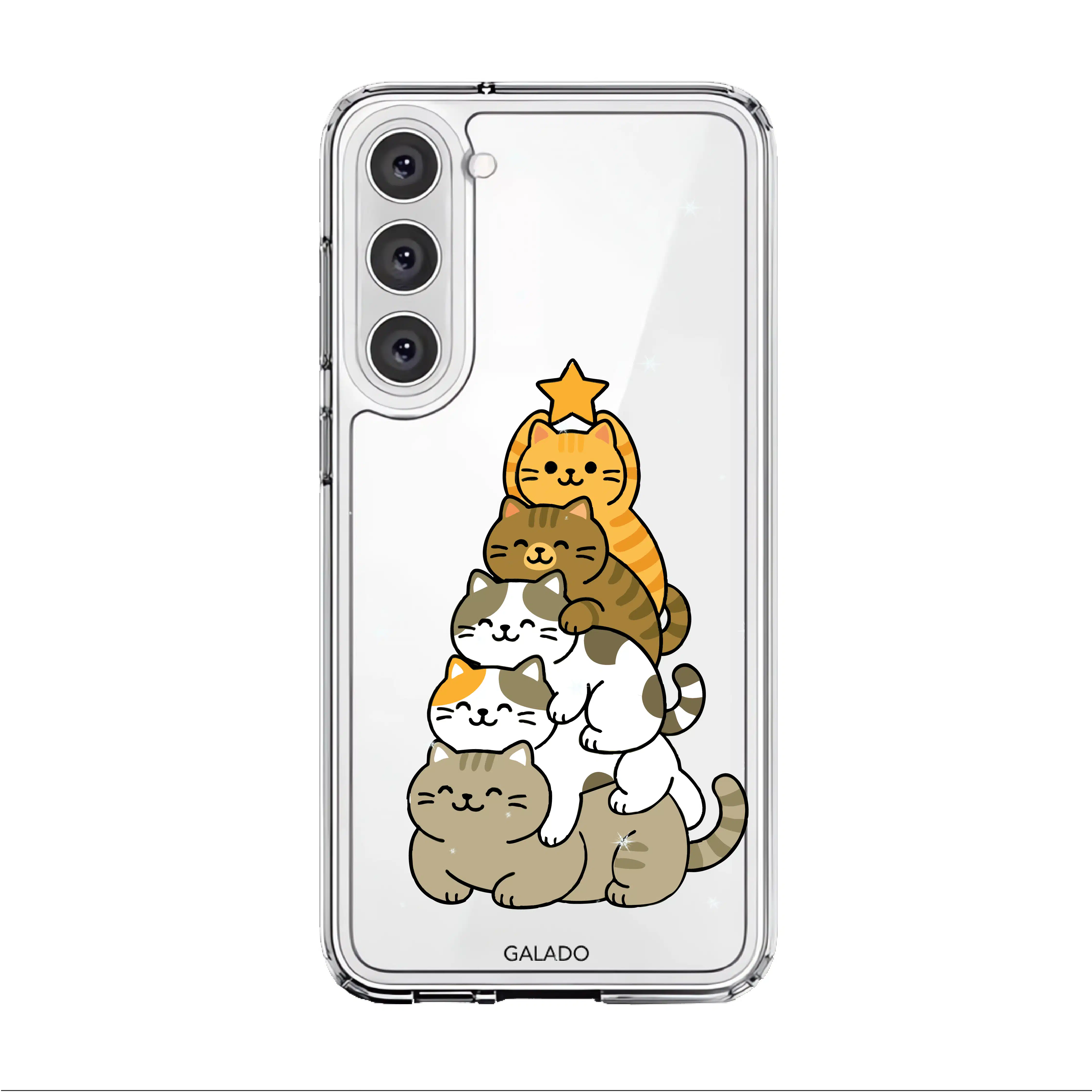 Meowy Christmas phone case - GALADO Malaysia