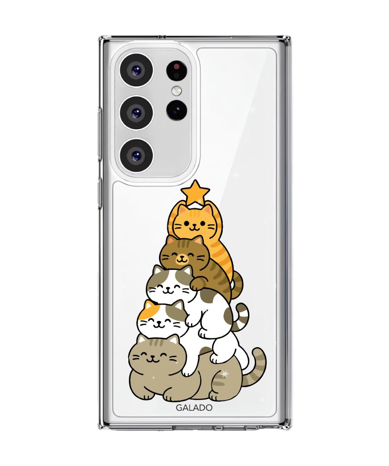 Meowy Christmas phone case - GALADO Malaysia
