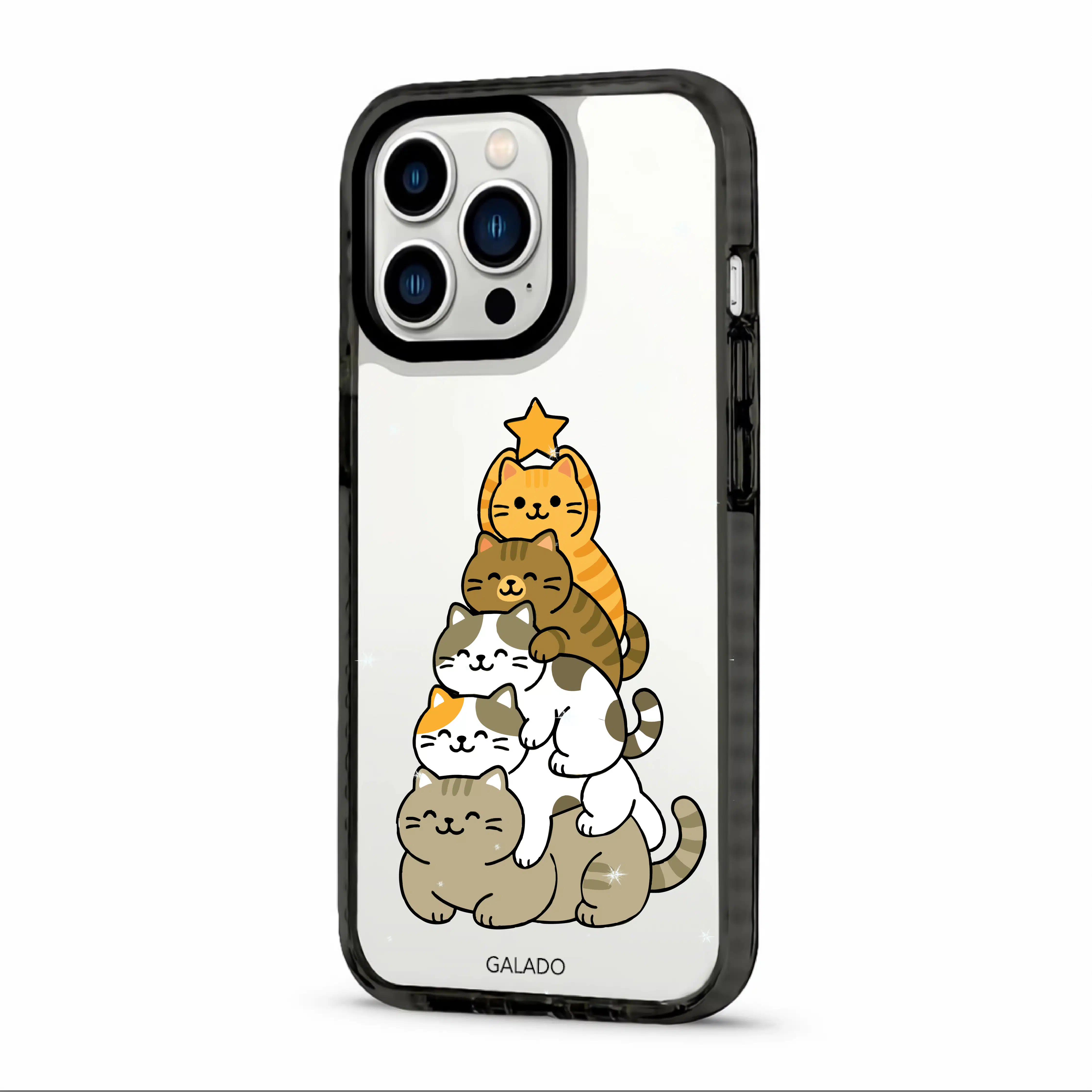 Meowy Christmas phone case - GALADO Malaysia