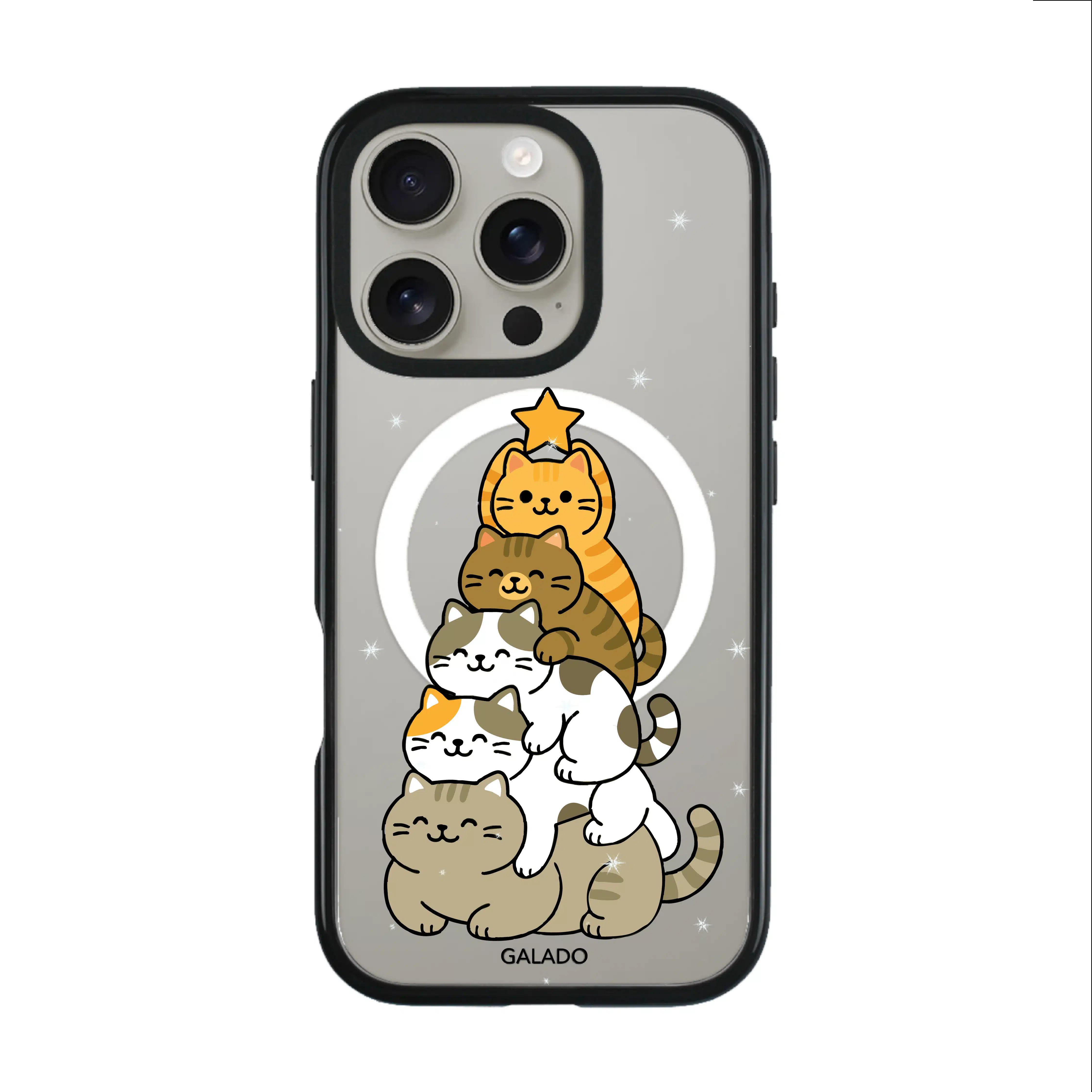 Meowy Christmas phone case - GALADO Malaysia