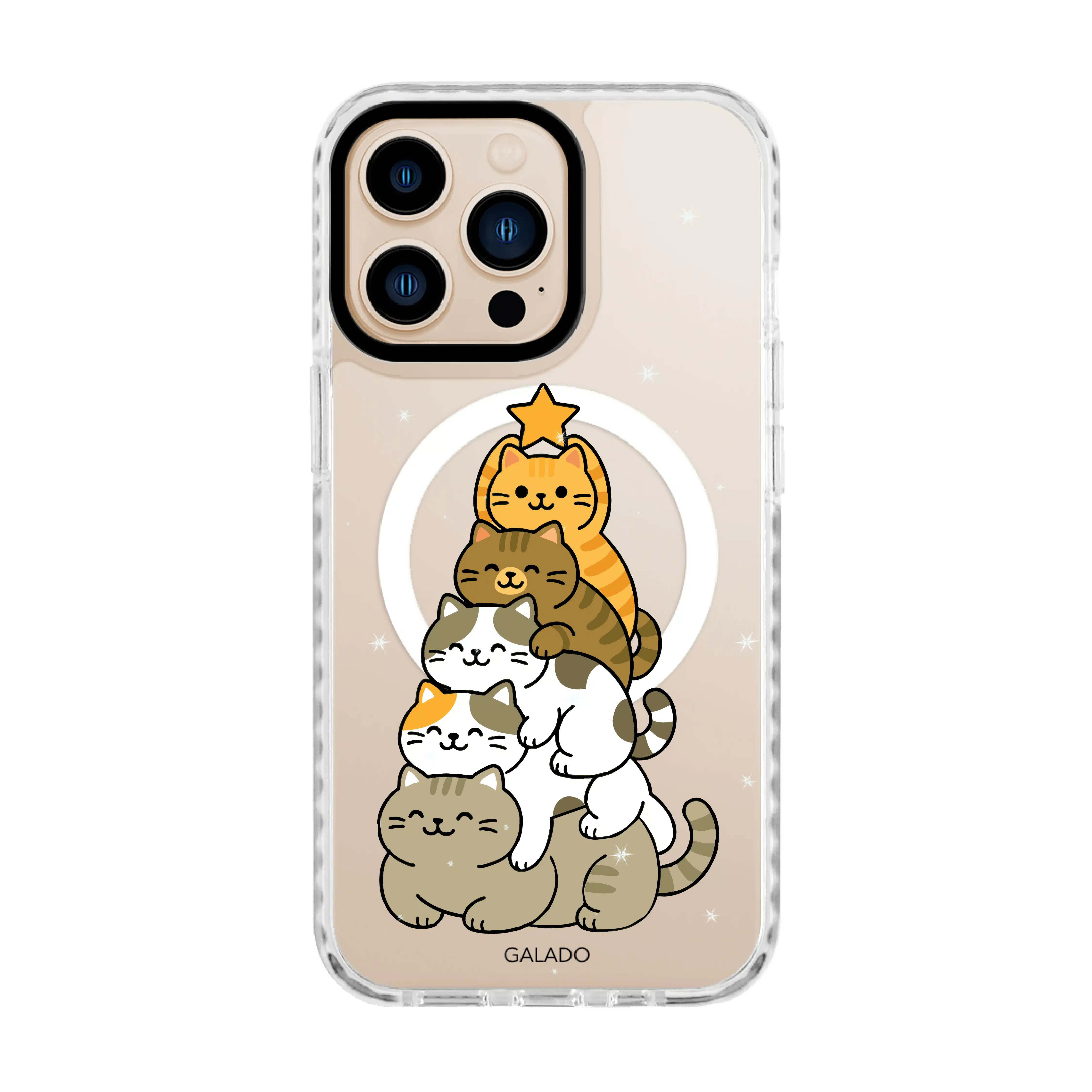 Meowy Christmas phone case - GALADO Malaysia