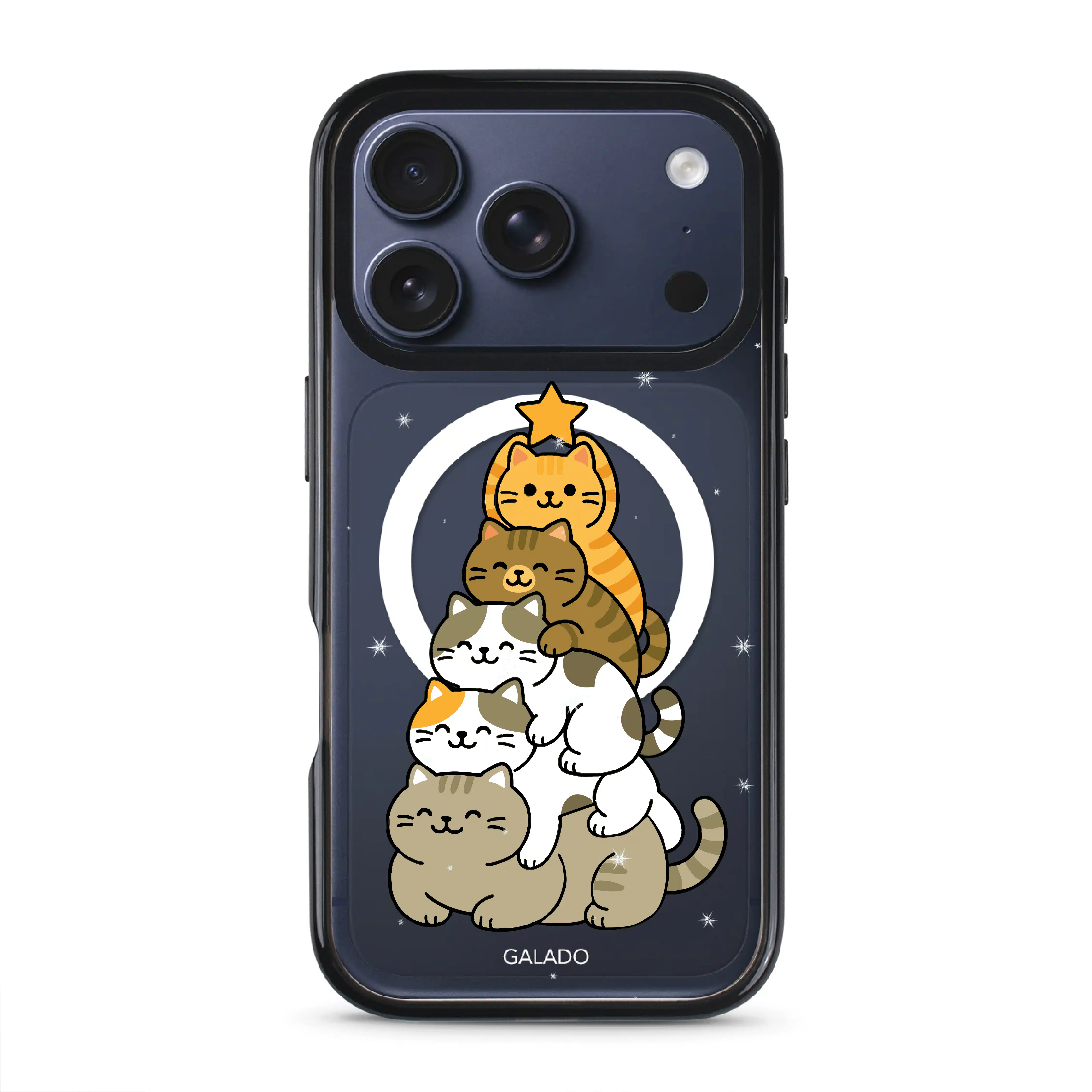 Meowy Christmas phone case - GALADO Malaysia