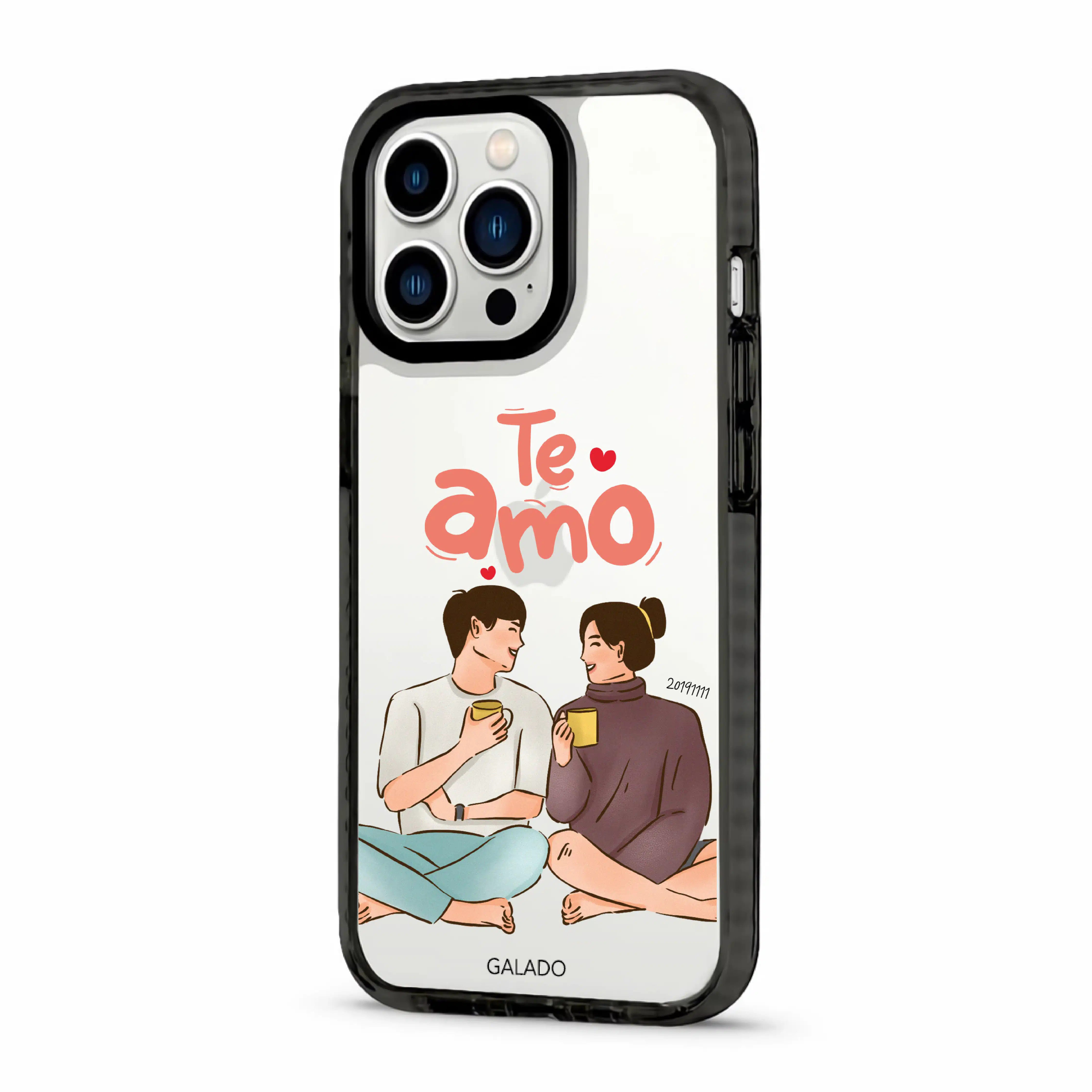 Te Amo Custom Name phone case - GALADO Malaysia