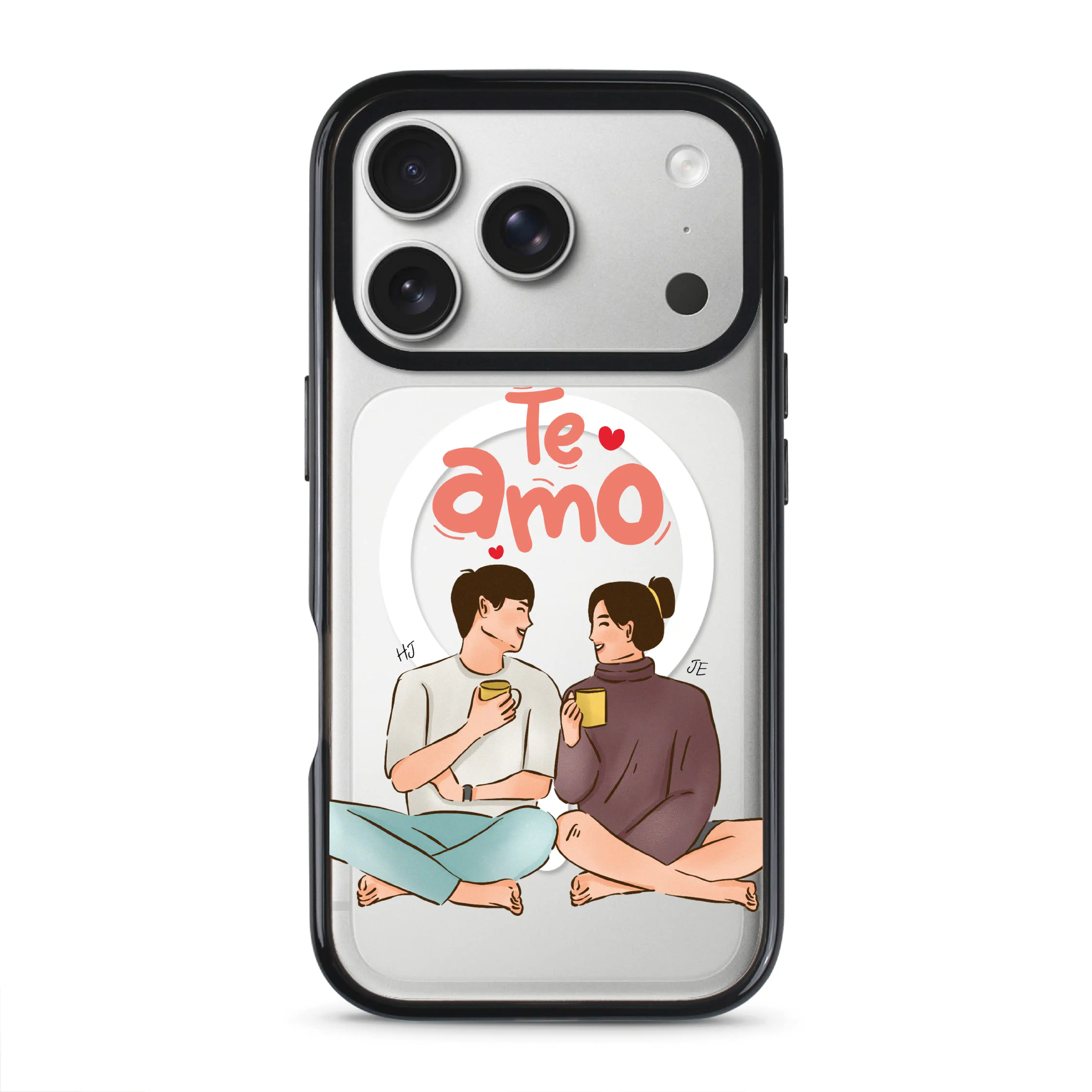 Te Amo Custom Name phone case - GALADO Malaysia