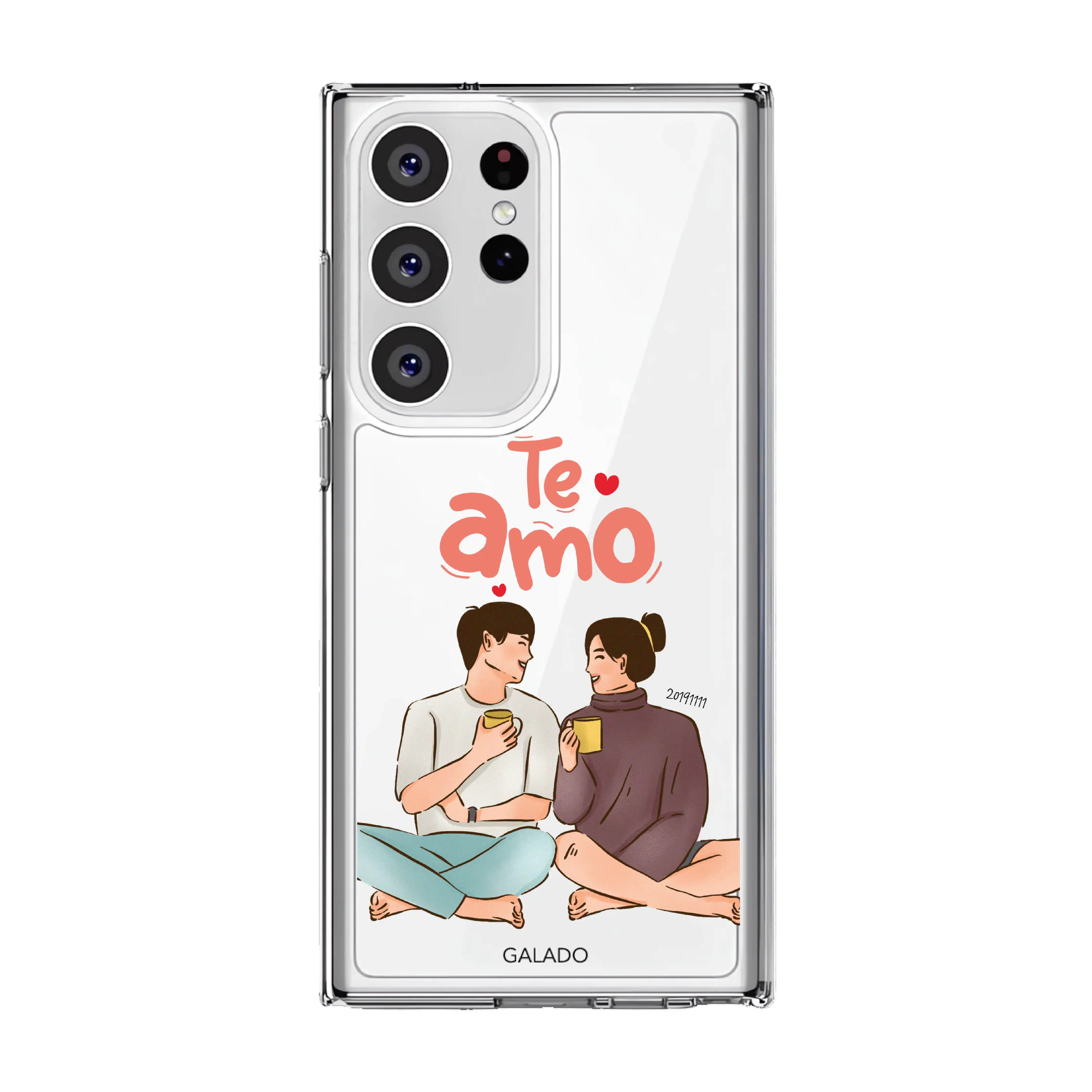 Te Amo Custom Name phone case - GALADO Malaysia