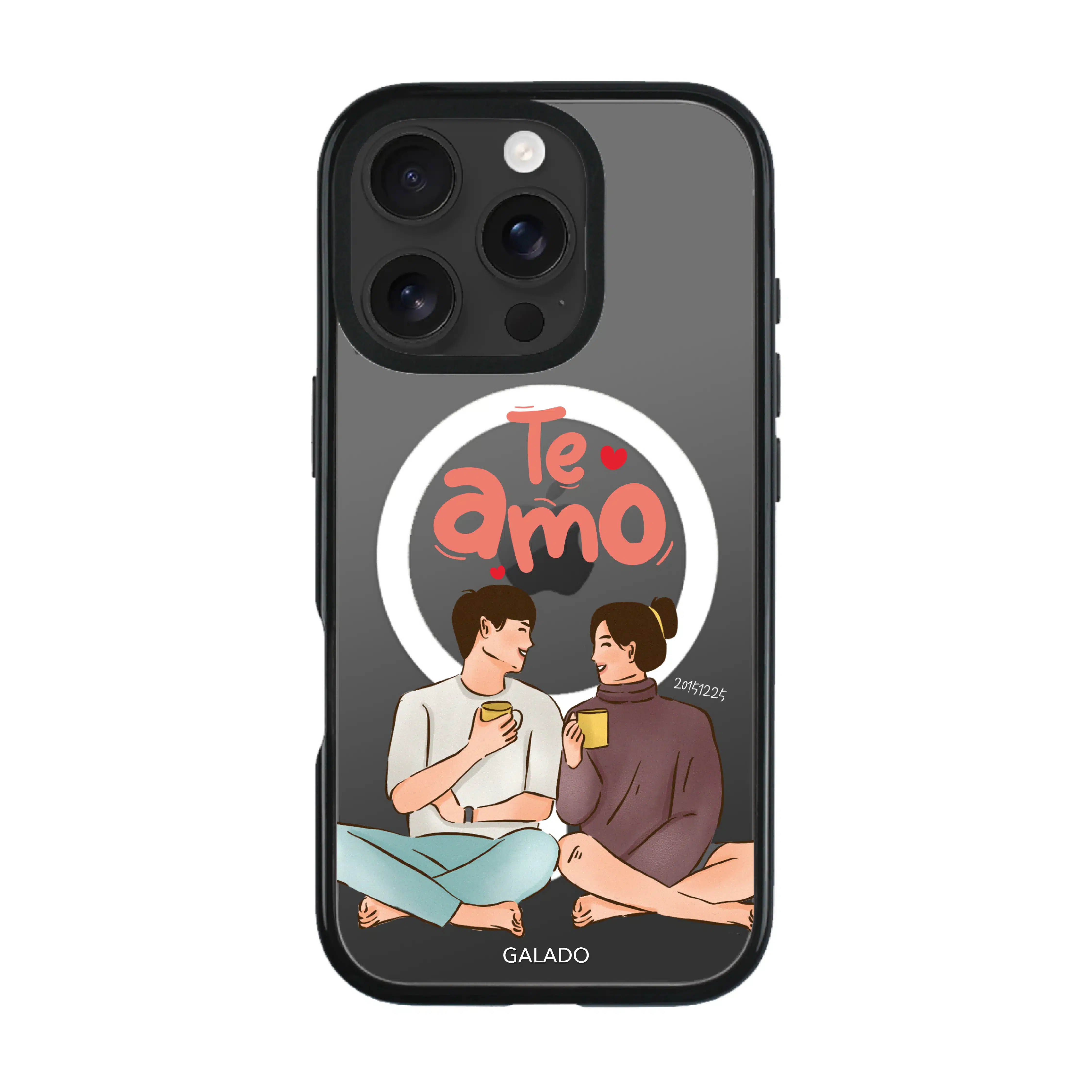 Te Amo Custom Name phone case - GALADO Malaysia