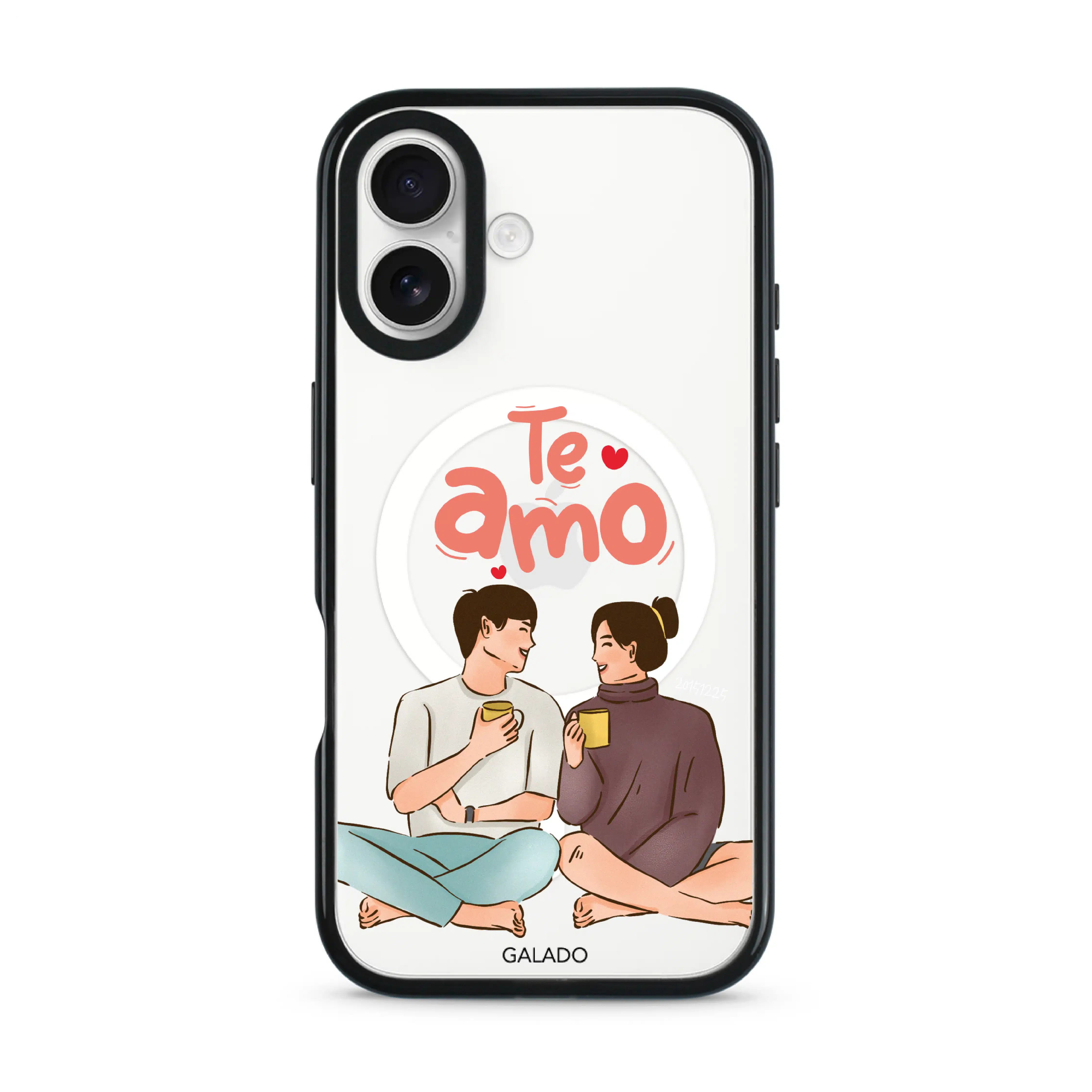 Te Amo Custom Name phone case - GALADO Malaysia