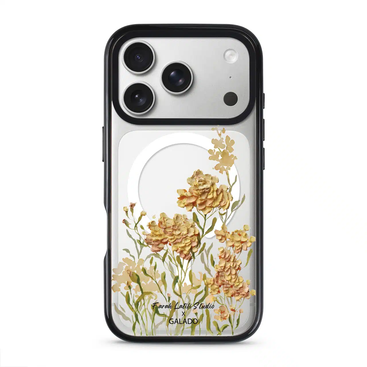 Farah Latifi - Orange Meadow phone case - GALADO Malaysia