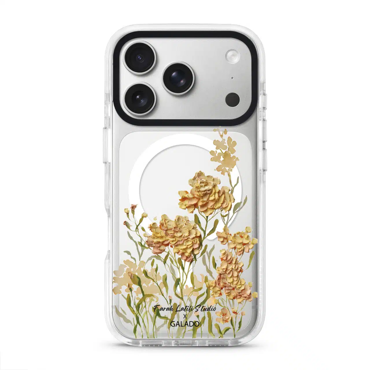 Farah Latifi - Orange Meadow phone case - GALADO Malaysia