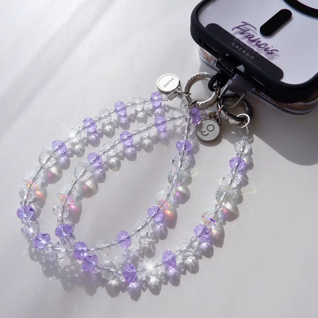 Roselia (Purple) GALOURA Phone Charm - GALADO Malaysia