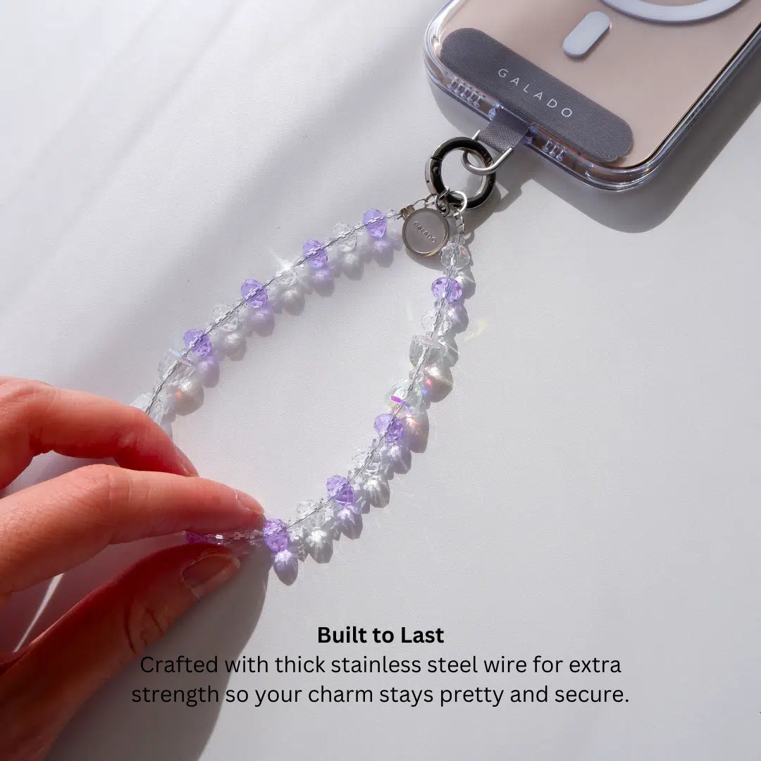 Roselia (Purple) GALOURA Phone Charm - GALADO Malaysia