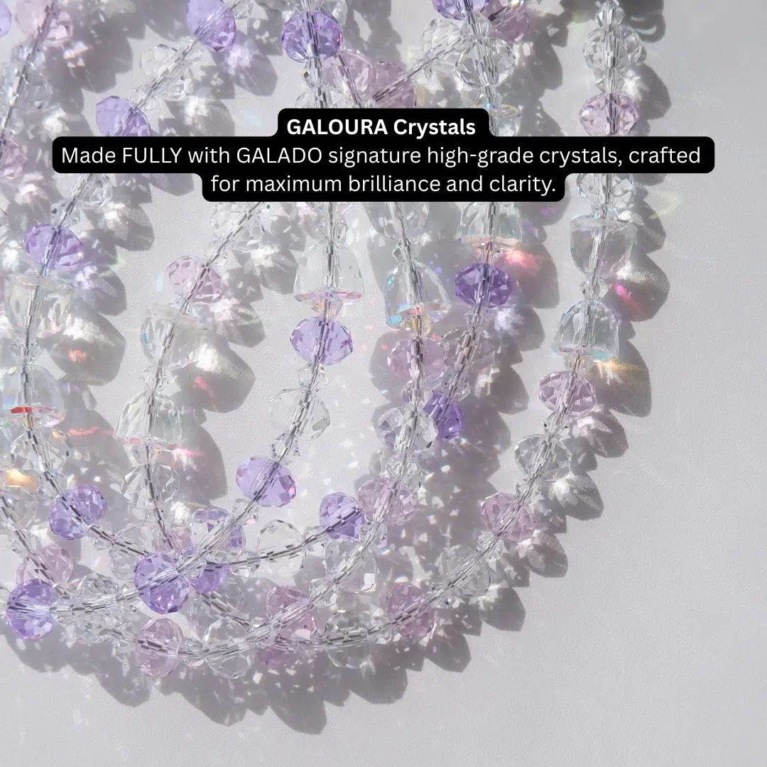 Roselia (Purple) GALOURA Phone Charm - GALADO Malaysia