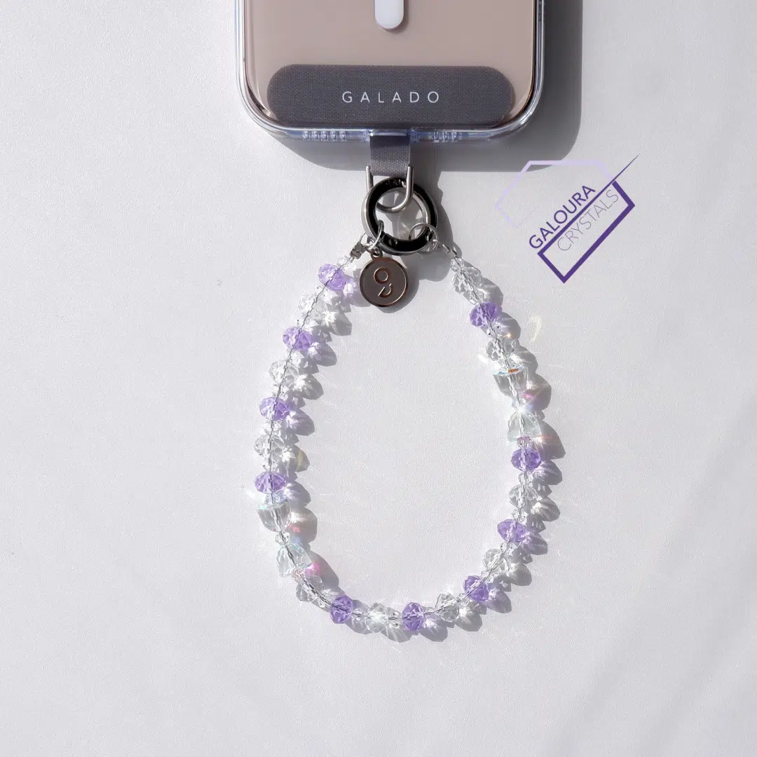 Roselia (Purple) GALOURA Phone Charm - GALADO Malaysia
