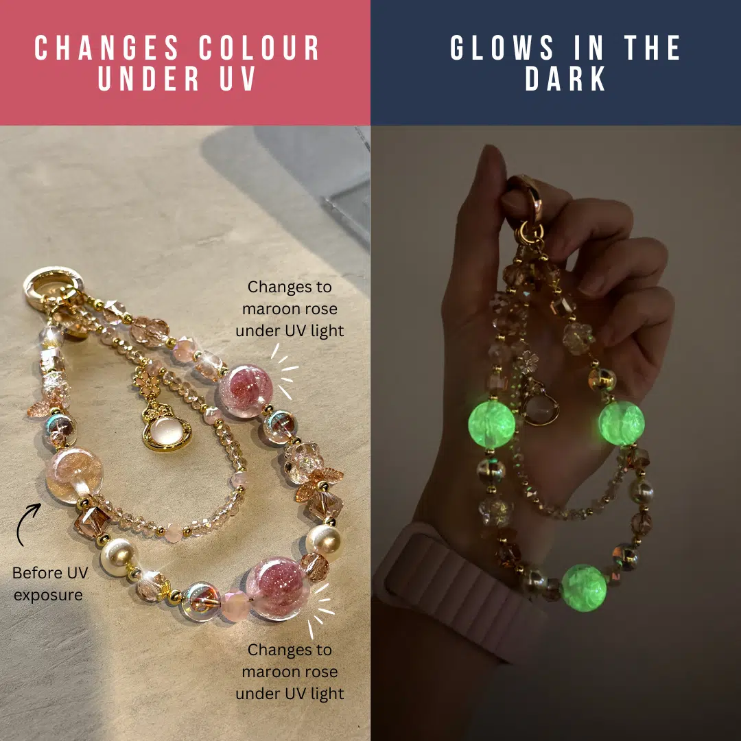 Rose Reverie Phone Charm - GALADO Malaysia