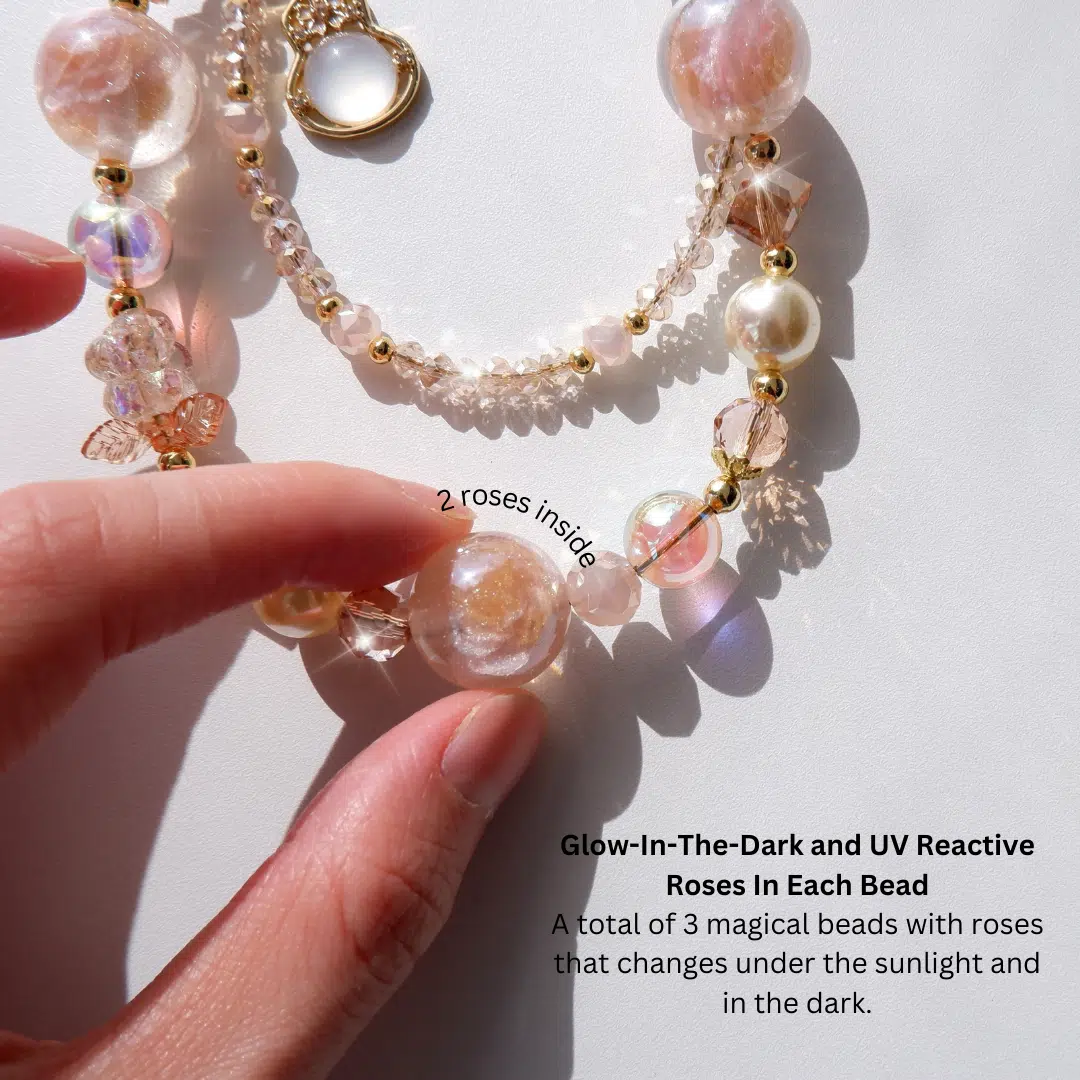 Rose Reverie Phone Charm - GALADO Malaysia