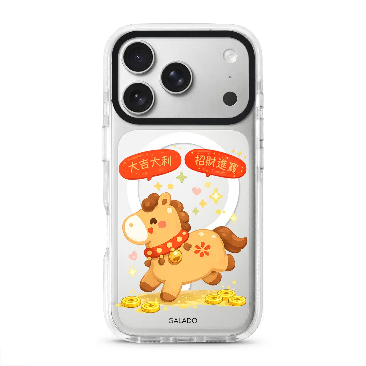 Auspicious Horse phone case - GALADO Malaysia