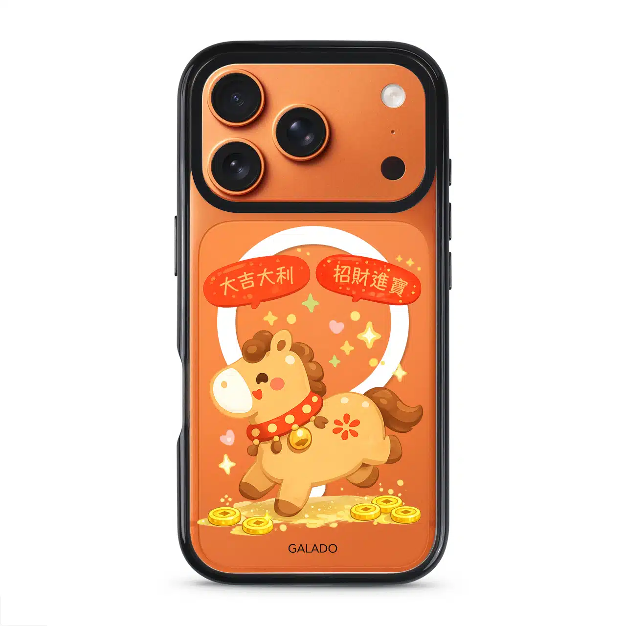 Auspicious Horse phone case - GALADO Malaysia
