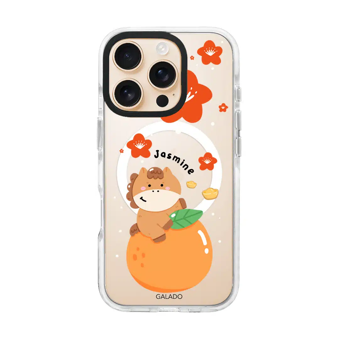 Golden Fortune Horse phone case - GALADO Malaysia