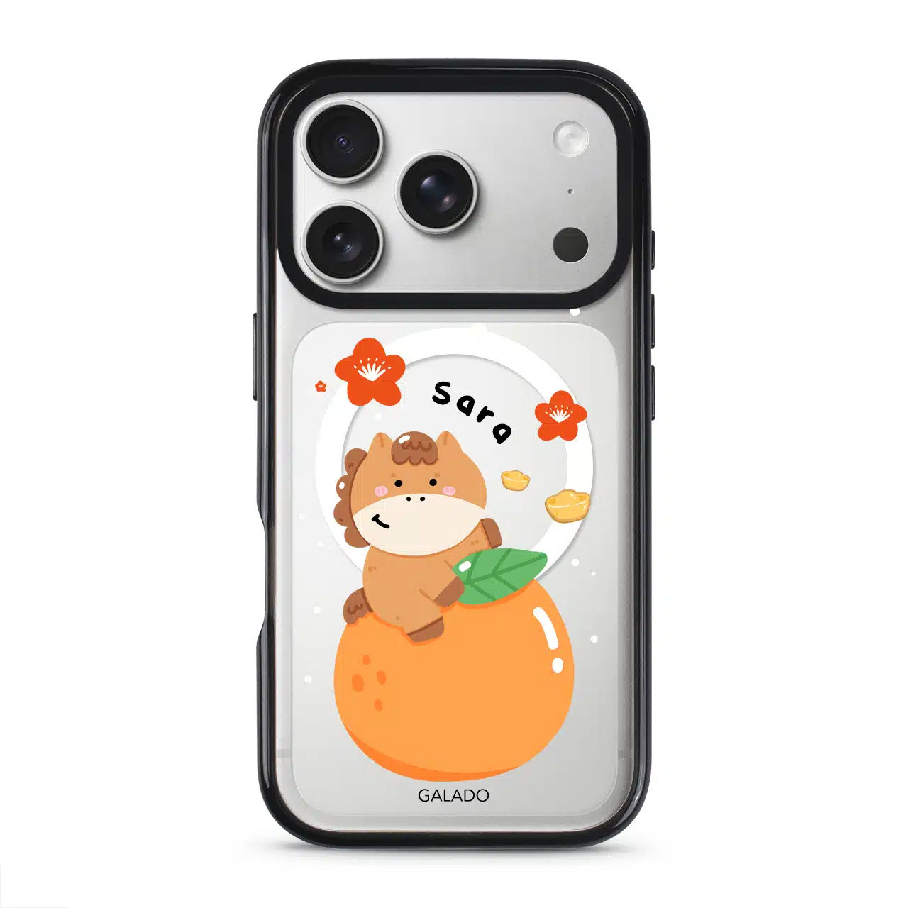 Golden Fortune Horse phone case - GALADO Malaysia