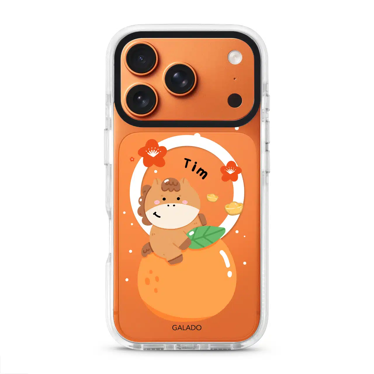 Golden Fortune Horse phone case - GALADO Malaysia