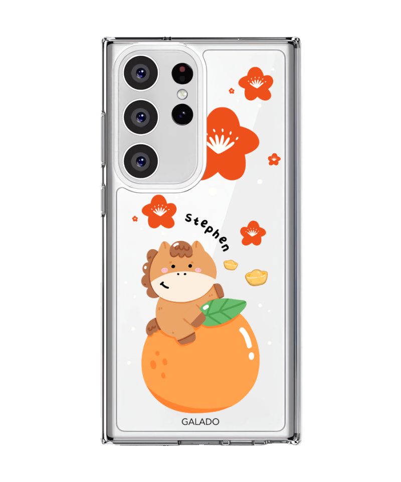 Golden Fortune Horse phone case - GALADO Malaysia
