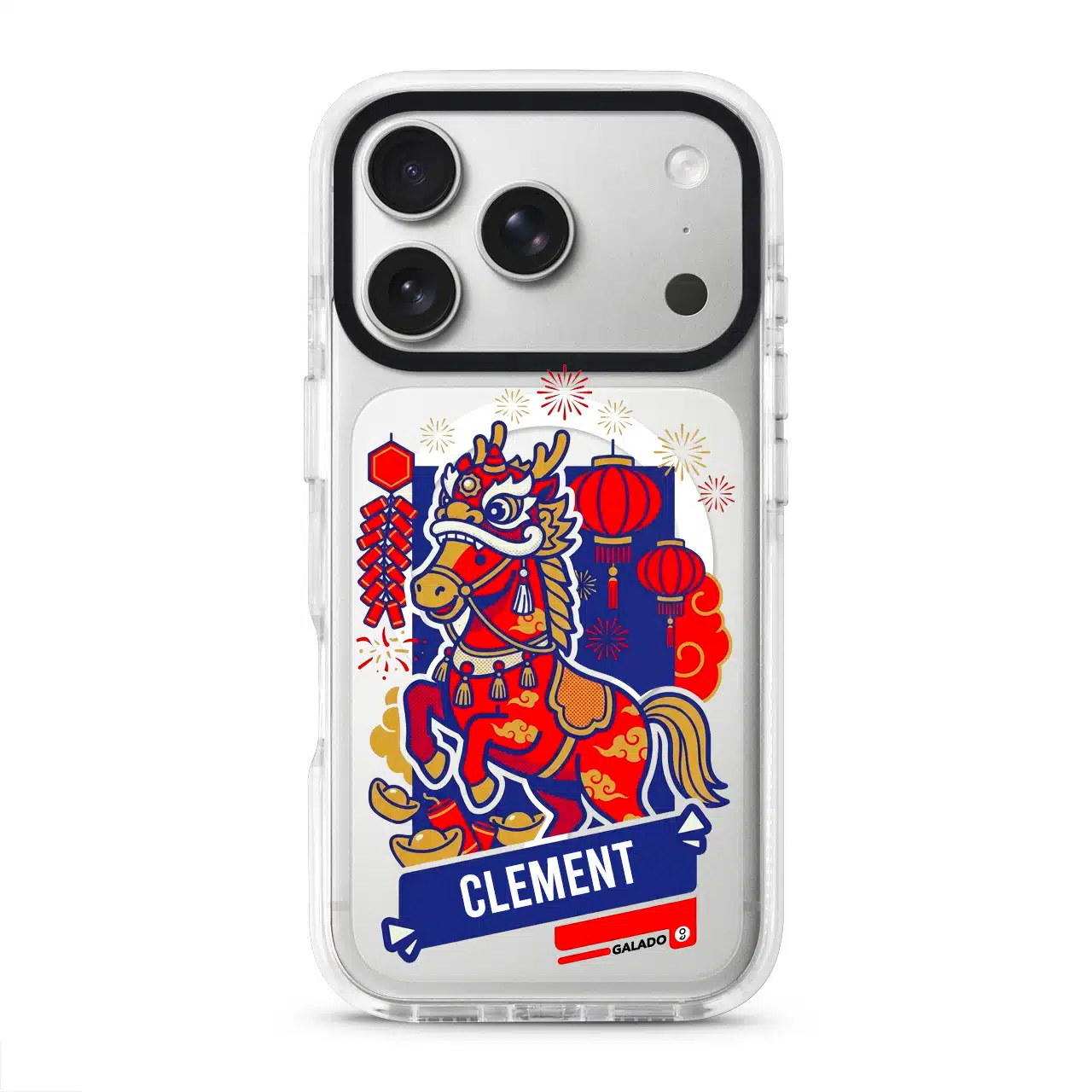 Imperial Prosperity Horse phone case - GALADO Malaysia