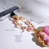 Pink Fortune Pouch Charm - GALADO Malaysia