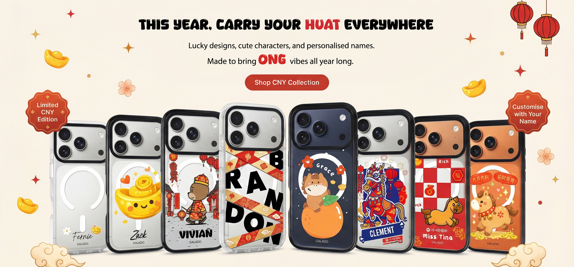 Auspicious Horse Phone Case - CNY 2026