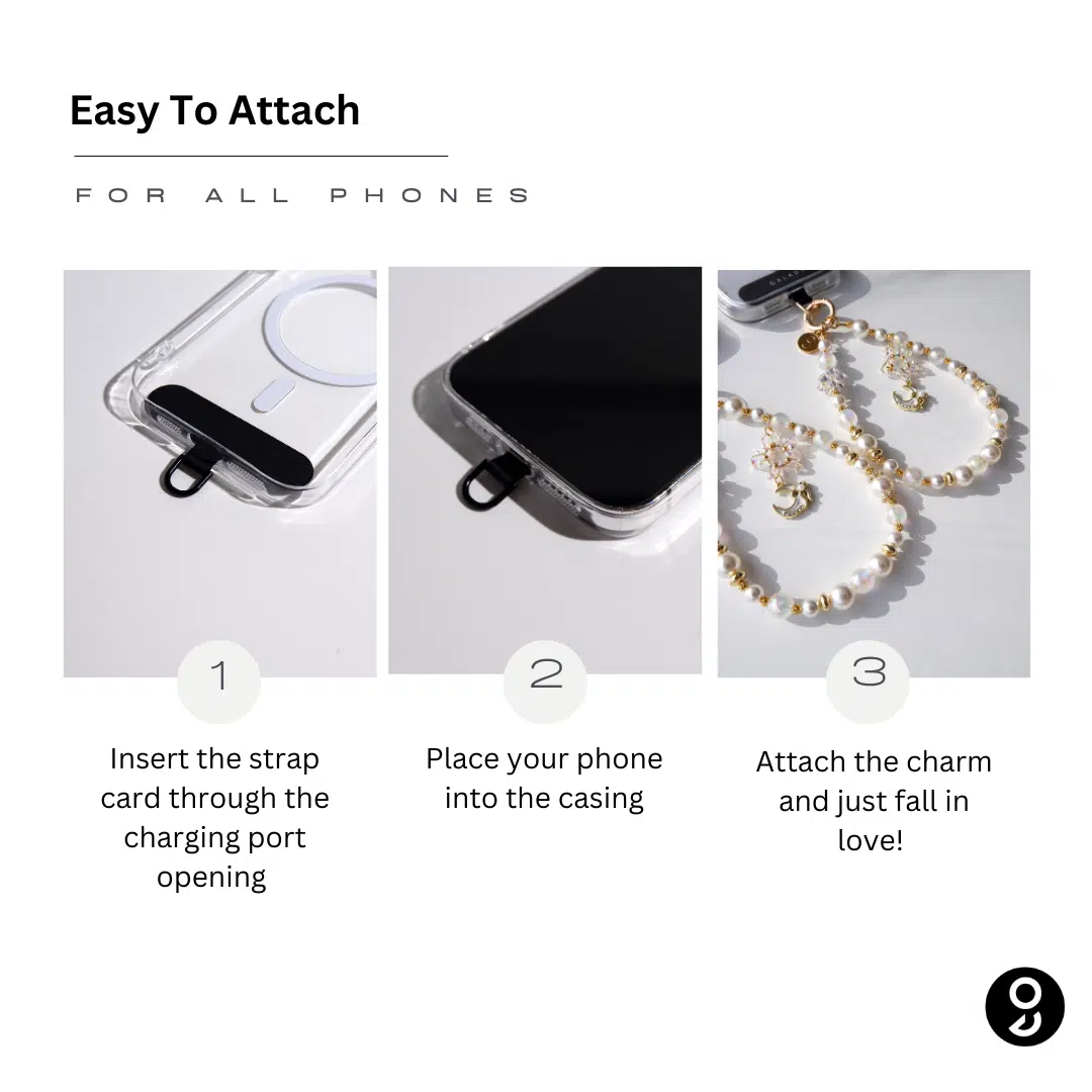 Moonlit Aurora Phone Charm - GALADO Malaysia