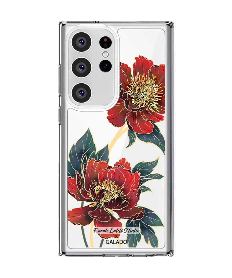 Farah Latifi - Crimson Reverie phone case - GALADO Malaysia