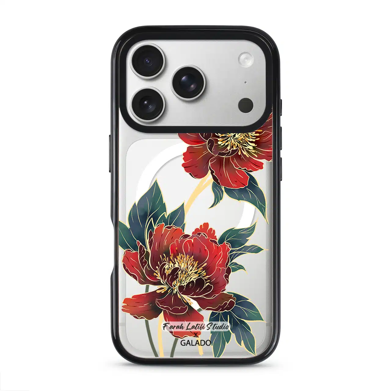 Farah Latifi - Crimson Reverie phone case - GALADO Malaysia